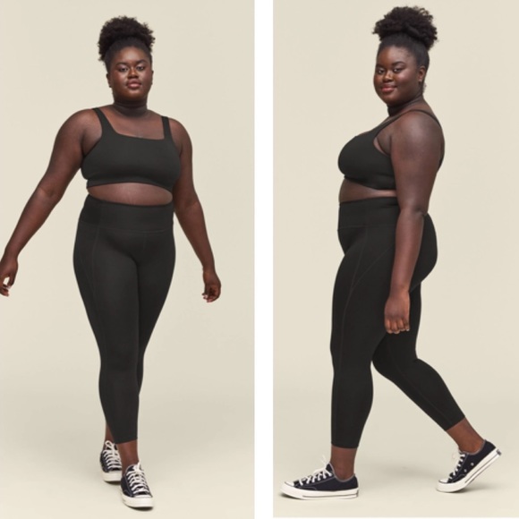 girlfriend collective Pants - GIRLFRIEND COLLECTIVE Black Compressive High Rise Leggings